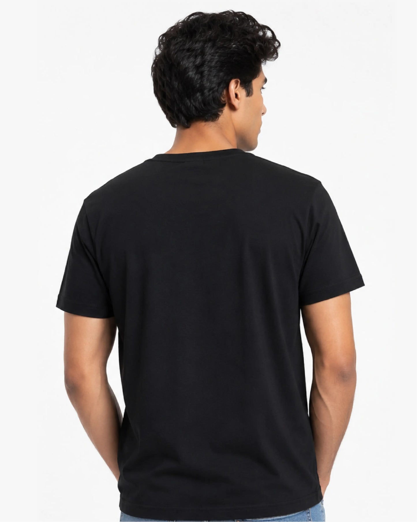 eco friendly tshirt men back