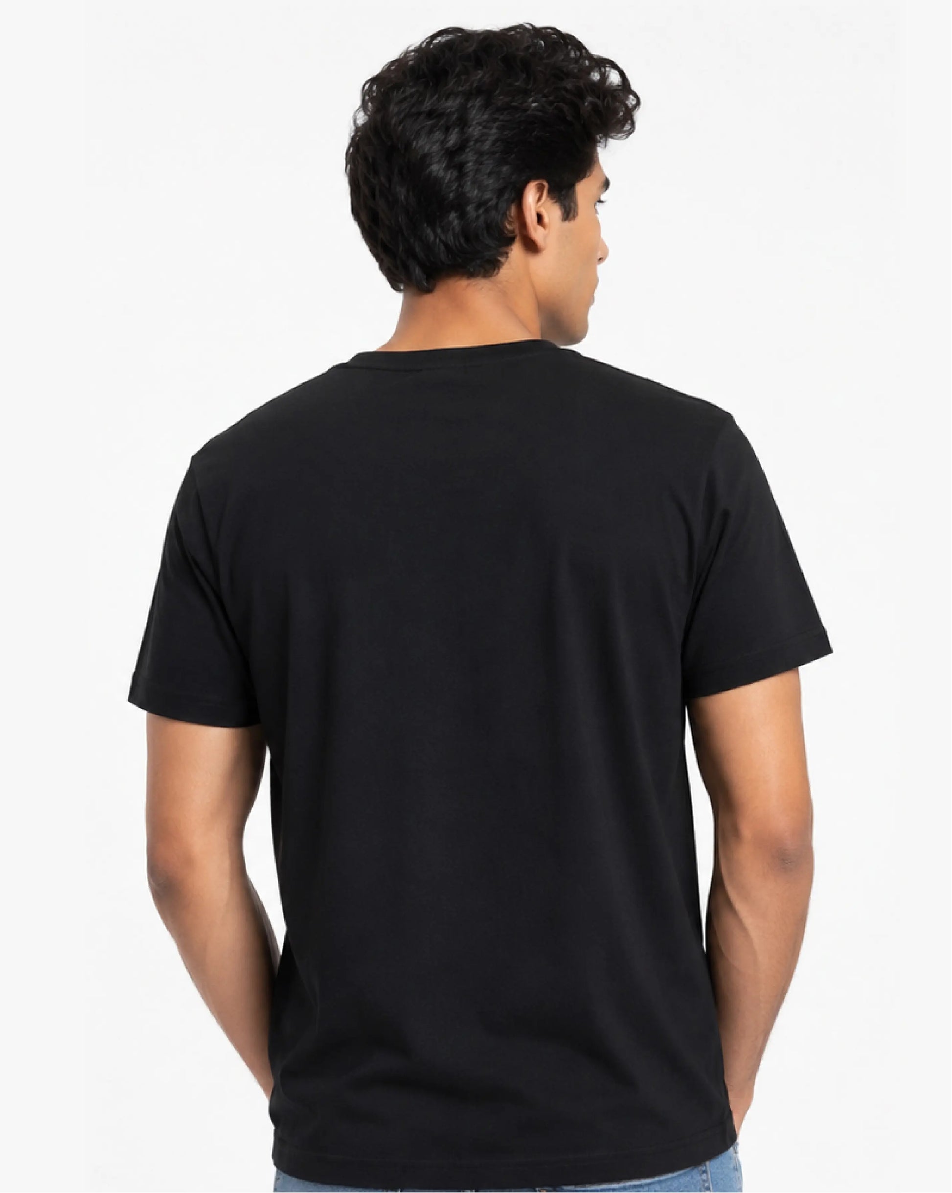 eco friendly tshirt men back