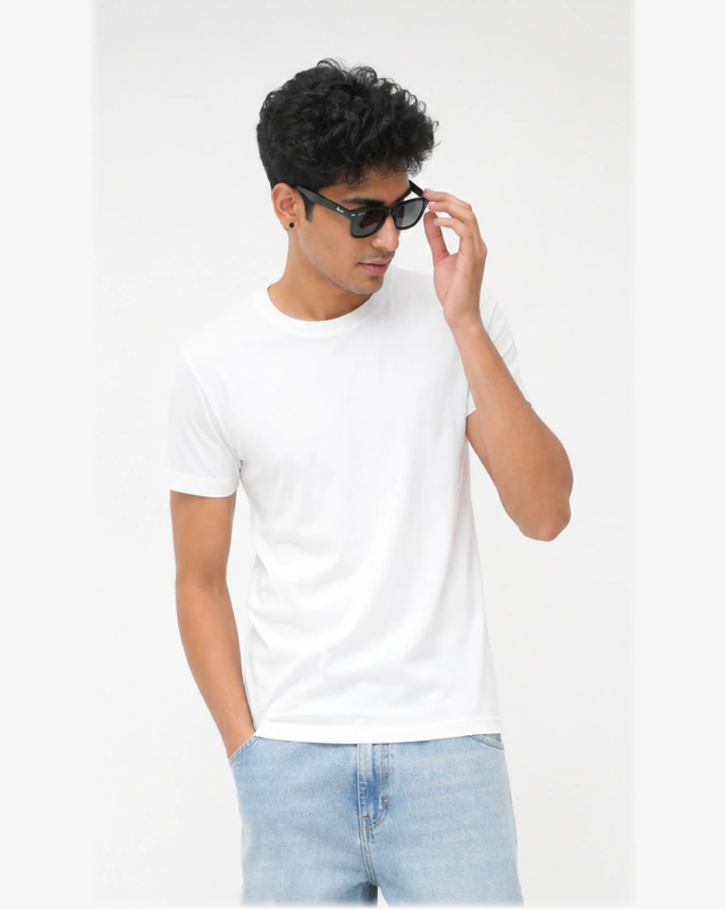 eco friendly tshirt white men