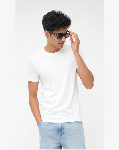eco friendly tshirt white men