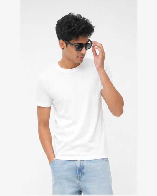 eco friendly tshirt white men
