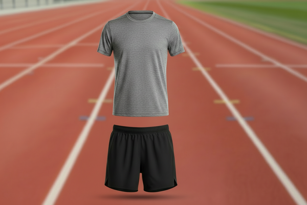 Grey Running Kit Centered