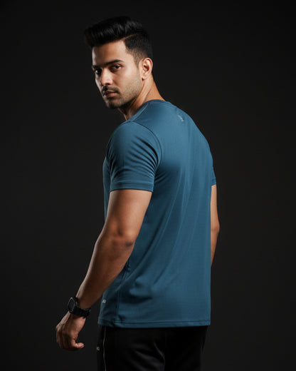 Teal Men's Performance Active Tee