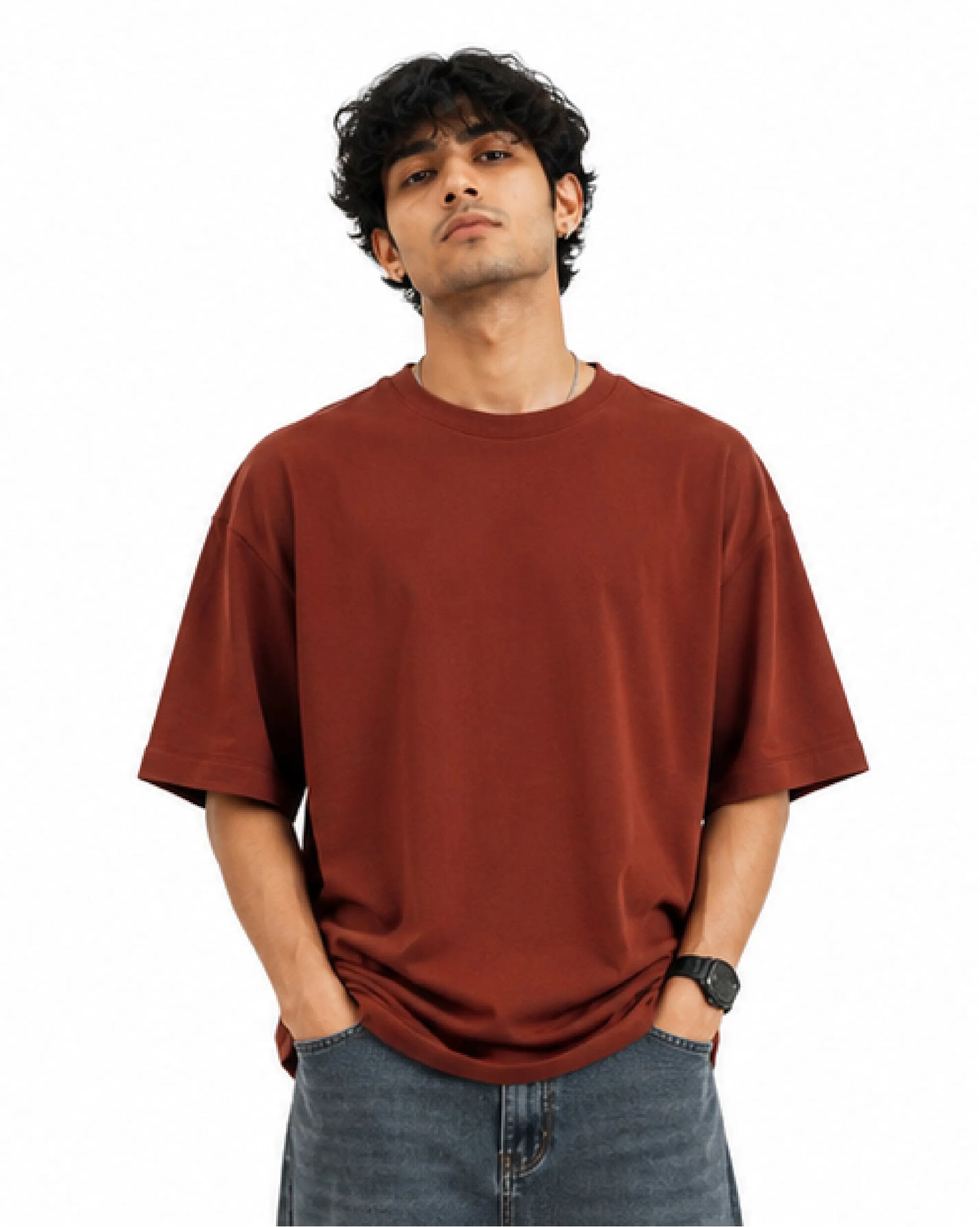 tshirtsoversized brown men